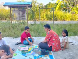 TBM Rumah Ilmu Sahabat Ar-Ra’uuf Hadirkan Ruang Belajar dan Bermain bagi Anak-anak di Gunung Mas