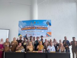 Lokakarya Penguatan Komunitas Literasi di Lampung