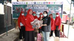 Posko Kesehatan Gratis dan Edukasi Cegah Karhutla di Palangka Raya